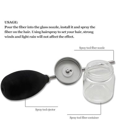 Hair Fiber Spray Applicator Hair Fiber Pump Spray Applicator High Hardness Nozzle Professional Atomizer Powder Home Care Clinic Medicine for Precise Application - Buy Online on GoSupps.com