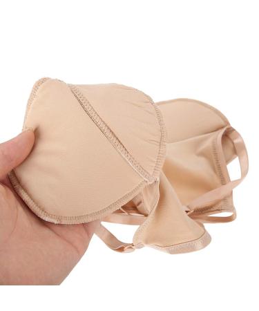 Skin Tone Reusable Cotton Armpit Sweat Pads - Absorbent Underarm Protectors for Women and Men - Buy Online on GoSupps.com