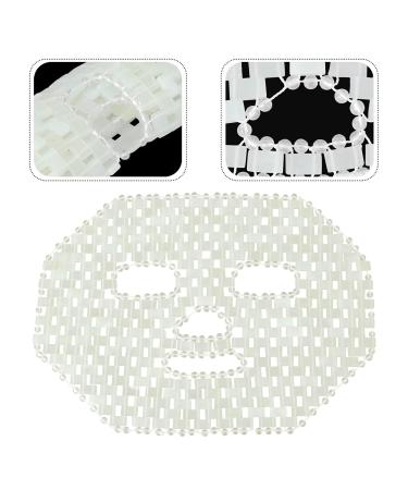 FRCOLOR Cooling Facial Sleeping Eye Mask - Weighted Crystal Rejuvenation Mask for Skin - Natural Jade Anti-Wrinkle Tool - 29x22cm Green - Buy Online on GoSupps.com