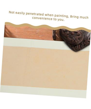 TEHAUX 5pcs Batik Rice Paper Professional Calligraphy Paper Multifunction Student Calligraphy Supplies - Buy Online on GoSupps.com