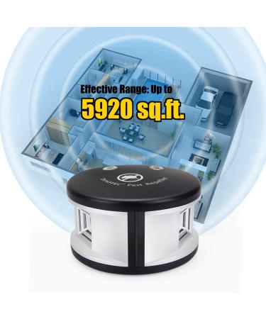 Diaotec Ultrasonic Rodents & Squirrels Repeller - Indoor Pest Deterrent for Mice, Rats, and Insects - Buy Online on GoSupps.com
