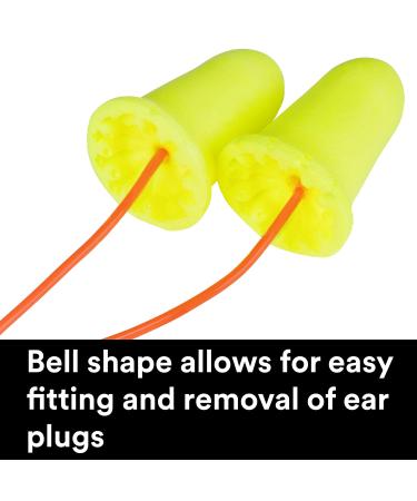 Buy 3M Ear Plugs 100/Box E-A-Rsoft FX 312-1274 Corded Disposable Foam with NRR 33 for Drilling Grinding Machining & Welding - International Shipping - Buy Online on GoSupps.com