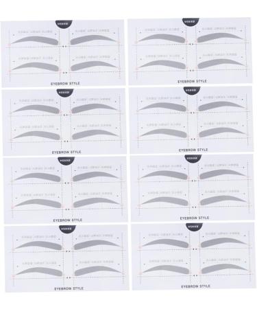 Beavorty Eyebrow Template 2 Makeup Kit Beauty Kit Eyebrow Card Easy Eyebrow Stencil Eyebrow Sticker Simple A607 Makeup Tools - Buy Online on GoSupps.com