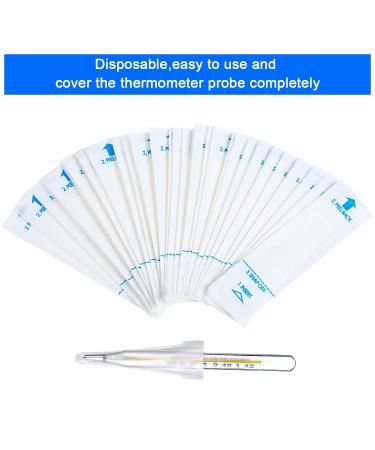 200pcs Thermometer Disposable Clean Cover for Armpits Pets - Buy Online on GoSupps.com
