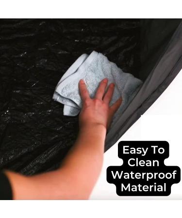 Portable Black Spray Tanning Tent Pop Up Booth with Carry Bag - Buy Online on GoSupps.com