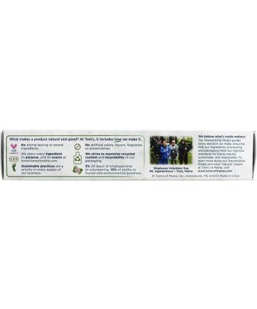 Tom's of Maine Natural Wicked Fresh Fluoride Toothpaste - Cool Peppermint 4.70 oz | Buy Internationally - Buy Online on GoSupps.com