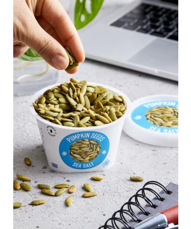 Buy Greek Premium Roasted Pumpkin Seeds - High Protein High Fiber Vegan & Gluten-Free - 6x85g | No Preservatives - Buy Online on GoSupps.com