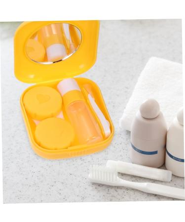 JECOMPRIS 4-Piece Contact Lens Accessories Set | Lens Soaking Container Solution Bottle Tweezers & Pencil | Durable PP Material for Safe Storage - Buy Online on GoSupps.com