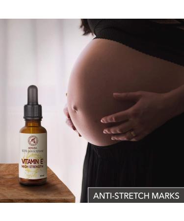 Buy Highly Concentrated Vitamin E 30ml Drop for Face Body & Hair Care - Premium Quality Cosmetic Supplement - Buy Online on GoSupps.com