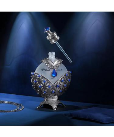 Khadlaj Hareem Al Sultan Blue Concentrated Perfume Oil for Unisex 1.18 Ounce Fruity/Floral/Woody 1.18 Fl Oz (Pack of 1) - Buy Online on GoSupps.com