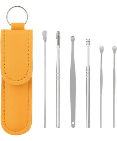 Ear Cleaning Artifact Earpick Ear Cleaning Set Spring Spiral Ear Cleaning Tool Portable 6-Piece Set Green free - Buy Online on GoSupps.com