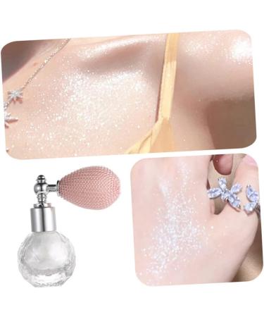 FOMIYES Makeup Shimmer Spray 2pcs High Gloss Dusting Hair Glitter Spray Glitter Body Spray Miss Highlighter Pearlescent 7.5x7cm x2pcs Whitex2pcs - Buy Online on GoSupps.com