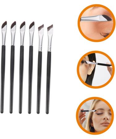 FOYTOKI 1 Set Eyeliner Tool Eye Liner Brush Eyebrow Concealer Makeup Brush Eye Brush Brow Brush Black Wood - Buy Online on GoSupps.com