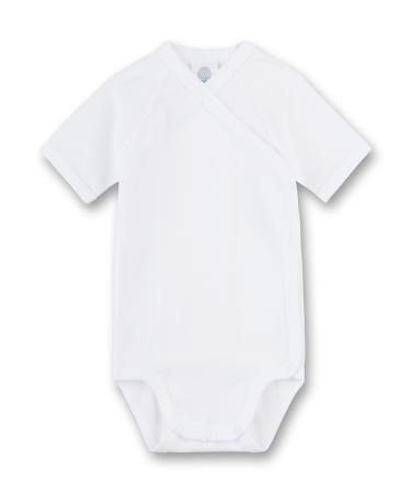 Sanetta wrap bodysuit half sleeve | Sustainable and cute wrap bodysuit for babies made from organic cotton. Baby wrap bodysuit 56