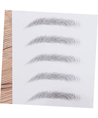 FOMIYES 4 Pcs 3d Eyebrow Stickers Eye Brow Shaping Kit 3d Brow Stickers Artificial 6d Makeup Tools 1 count (Pack of 1) Blackx2pcs - Buy Online on GoSupps.com