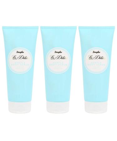 3x Douglas Skin Care 947513 Body Cleansing Body Scrub 200 ml Set