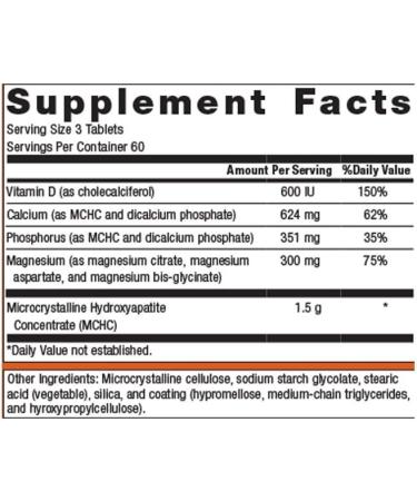 Metagenics Bone Builder with Magnesium Tablets - Supports Healthy Bone Density - 60 Servings - Buy Online on GoSupps.com