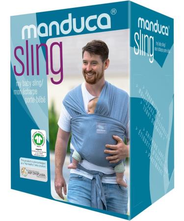 Premium Manduca Sling in Black - Comfortable Baby Carrier for Parents on the Go - Buy Online on GoSupps.com