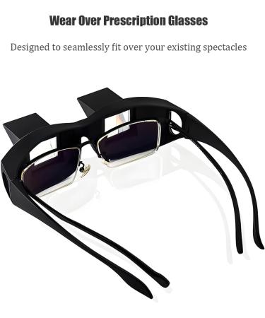 Lazy Glasses - Comfortable Horizontal Spectacles for Reading & Watching TV in Bed | 90-Degree Prism Eyeglasses - Shop Internationally - Buy Online on GoSupps.com