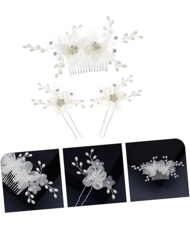FOMIYES 1 Set Comb Plate Hairpin Wedding Hair Side Comb Bride Hair Comb Flower Hair Comb Flower Side Combs Rhinestone Hair Comb Wedding Headpiece for Bride Bun Hairpin Mosaic Fabric Manual - Buy Online on GoSupps.com
