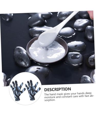 Beaupretty Gauntlet 1 Pair Hand Mask Hand Cream for Dry Hands Spa Gloves Hand Moisturizer Gloves Hand Whitening Gloves Hydrating Glove Non-Woven Fabric Black Nourishing Hand Masks Nourish - Buy Online on GoSupps.com