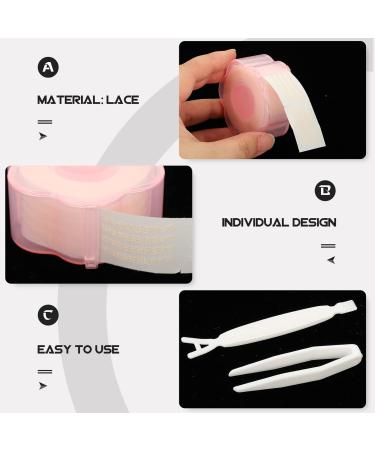 Beavorty 3 Rolls double eyelid sticker invisible eyelid lift strips invisible eyelid tape self adhesive eyelid tape sticky eyelid tape portable eyelid lasting lace beauty stickers woman - Buy Online on GoSupps.com