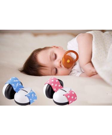 WORCBGIO Infant Ear Protection Noise Cancelling Baby Ear Muffs  Toddler Hearing Protection with Adjustable Elastic Headband Lighting - Buy Online on GoSupps.com