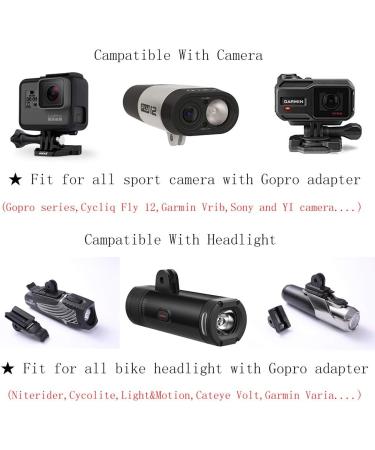 Corki Out-Front Mount for Wahoo Elemnt | Wahoo Gopro Combo Bike Mount - Black - Buy Online on GoSupps.com