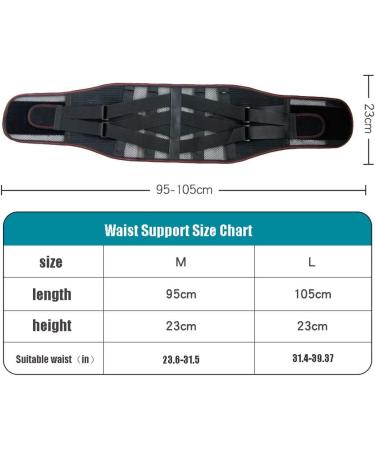 Samnuerly Self-Heated Lumbar Support Belt | Pain Relief for Men & Women | Large Size Back Support for Spinal Health - Buy Online on GoSupps.com