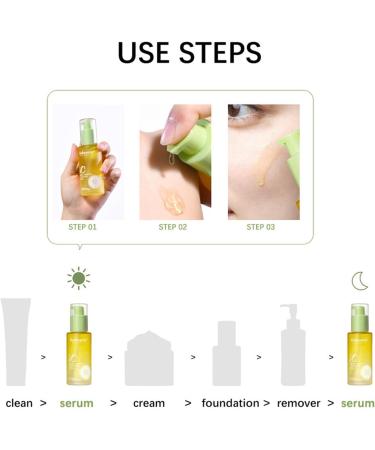 Green Tangerine Vitamin C Serum - Dark Spot Remover Facial Serum - Intensive Dark Circle Relief Hyperpigmentation Anti-Aging and Acne Scars - Brightening Moisturizing Face Serum - Buy Online on GoSupps.com
