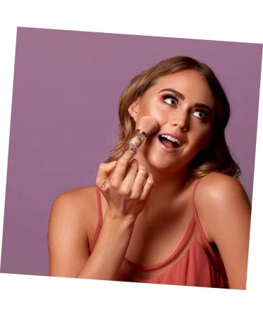 Angoily 1 Set 3 in 1 Makeup Brush Blending Face Brush Portable Makeup Stippling Mineral Brush Foundation Brush Blusher Brush Make up Woman Eye Shadow Brush Artificial Fiber White - Buy Online on GoSupps.com