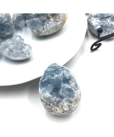 1kg/2.2LB Bulk Natural Blue Celestite Quartz Crystals Cluster Stones Home Room Decoration Druzy Geode Wholesale ZJGIDTEM (Color : Celestite Cluster Size : 1kg Bulk) 1kg Bulk Celestite Cluster - Buy Online on GoSupps.com