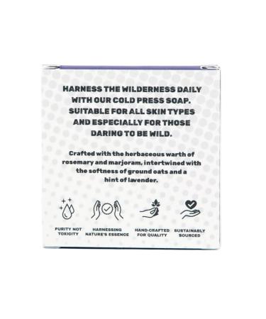 All Natural Premium Rosemary Bar Soap - 5 oz Mild Texture | Nurturing Nature Nourishing Lives - International Shipping - Buy Online on GoSupps.com