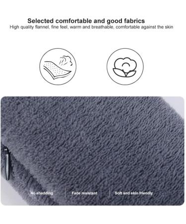 Ekakashop USB Heating Pillows & Scarves - Massage Neck Warmer 3 Speed Levels Soft & Warm for Winter - Unisex Light Brown - Buy Online on GoSupps.com