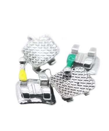 Braces Kit - 200pcs/Box Bondable Metal Brackets For Teeth 0.022 Slot With 3 Hook (Standard MBT) - Buy Online on GoSupps.com