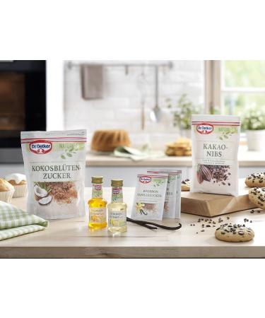 Dr. Oetker Bourbon Vanilla Sugar (3 x 8g) - Aromatic Bourbon Vanilla Extract for Delicious Desserts - Buy Online on GoSupps.com