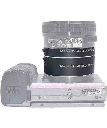 Venidice NEX-M 10mm + 21mm Metal Macro Extension Tube for Sony Mirrorless FE/E-Mount - Autofocus Adapter Ring for NEX 3/3N/5R/A6000/A6300 A7/A7S/A7II/A7III - Buy Online on GoSupps.com