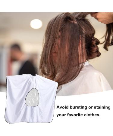 Professional Hair Cutting Gown Cape for Men & Women - Salon Barber Cape with Viewing Window & Snap Closure | International Shipping Available - Buy Online on GoSupps.com