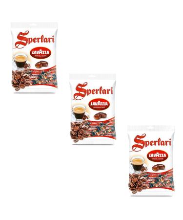 Sperlari Sperlari Lavazza Pack of 3 candies filled with Italian coffee 175g in an envelope