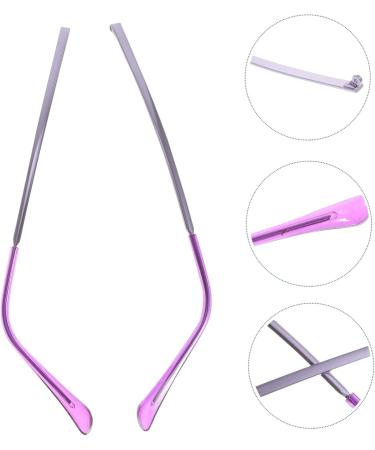 Buy Healeeved Universal Glasses Accessories - Replacement Parts for Sunglasses & Over Glasses - 2 Pairs Lila Schnapps - Optimized for Comfort & Style - Buy Online on GoSupps.com
