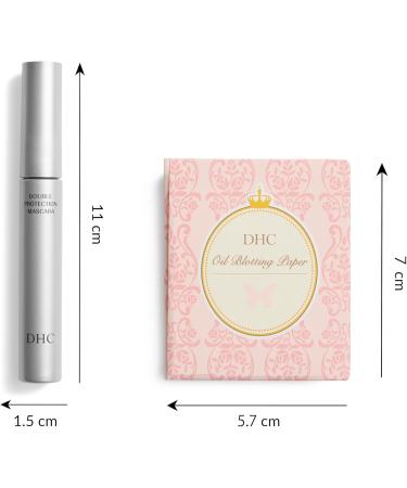 DHC Mascara Perfect Pro Double Protection 0.17 oz. (5 g) Net wt. and Blotting Paper (100 sheets) - Buy Online on GoSupps.com