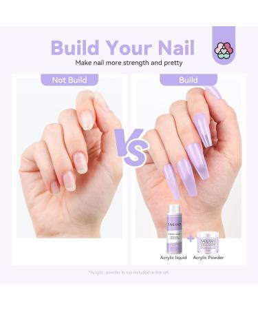 Saviland Professional Acrylic Nail Liquid Set - Pure EMA Formula Non-Yellowing MMA Free Medium Time Drying Acrylic Liquid (1.69 Oz Pack of 2) - Monomer for Extension & Carving Acrylic Nails 1-2PCS EMA Acrylic Liquid - Buy Online on GoSupps.com