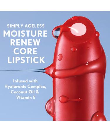 COVERGIRL Simply Ageless Moisture Renew Core Lipstick in Brilliant Coral - 0.14 oz - Buy Online on GoSupps.com