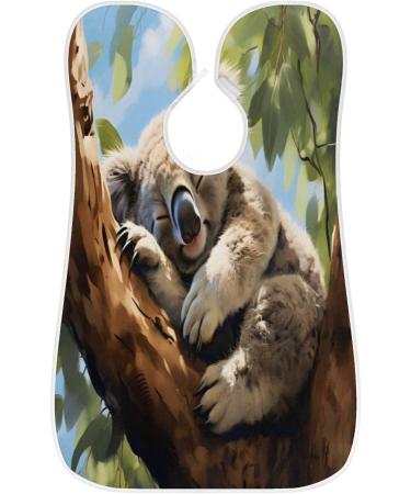 Buy Animal Sloth Beard Bib Apron - Best Beard Hair Catcher for Men | Perfect Gifts for Dad Husband - Father's Day Anniversary Christmas - Buy Online on GoSupps.com