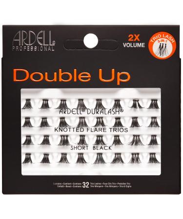 Ardell Double Up - Knotted Flare Trios - Short Black