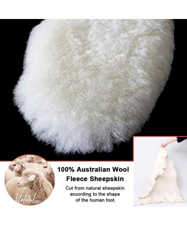 Ailaka Sheepskin Sport Wool Insoles - Premium Thick Fur Fleece Inserts for Shoes - 1 Pair - Buy Online on GoSupps.com