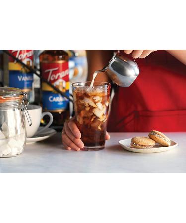 Torani Sugar Free Vanilla Syrup 25.4oz with Pump Dispenser - Perfect for Vanilla Flavored Coffee - Buy Online on GoSupps.com