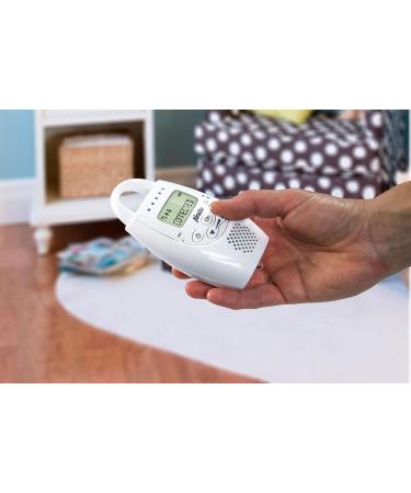 Alecto DBX-84 DECT Baby Monitor - Owl Design | Audio Monitor with Perfect Sound Night Light & Talkback Function | 100% Trouble-Free White Baby Monitor - Buy Online on GoSupps.com