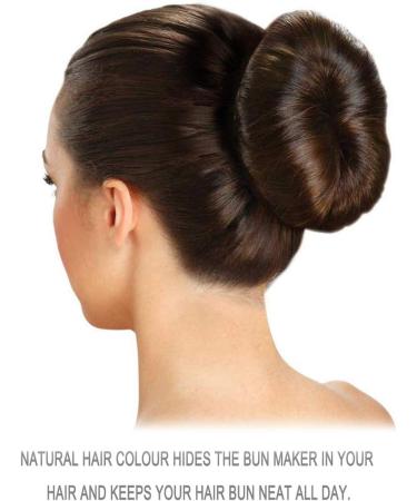 Gearmax 6 Pack Hair Bun Maker Fast & Easy Donut Bun Maker DIY French Twist Bun Shaper for Girls Women - Buy Online on GoSupps.com