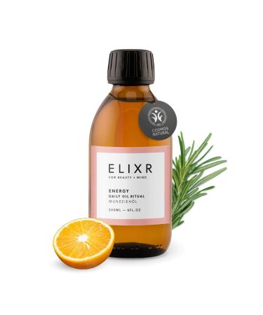 ELIXR - Energy ingredient oil with orange ginger and rosemary - Ayurvedic mouthwash in a natural way - certified natural cosmetics from Germany (200 ml) 1 - Buy Online on GoSupps.com